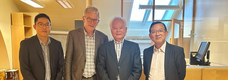 吴士存访问奥斯陆和平研究所